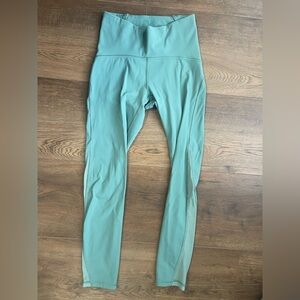 Lululemon Train Times High-Rise Tight 25" Green Smoke size 4